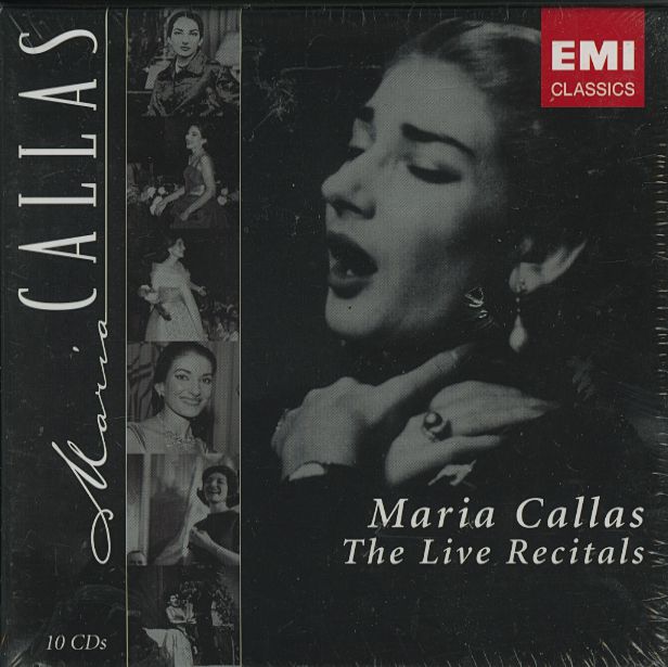 Maria Callas · The Live Recitals (EMI) 10 CD Box